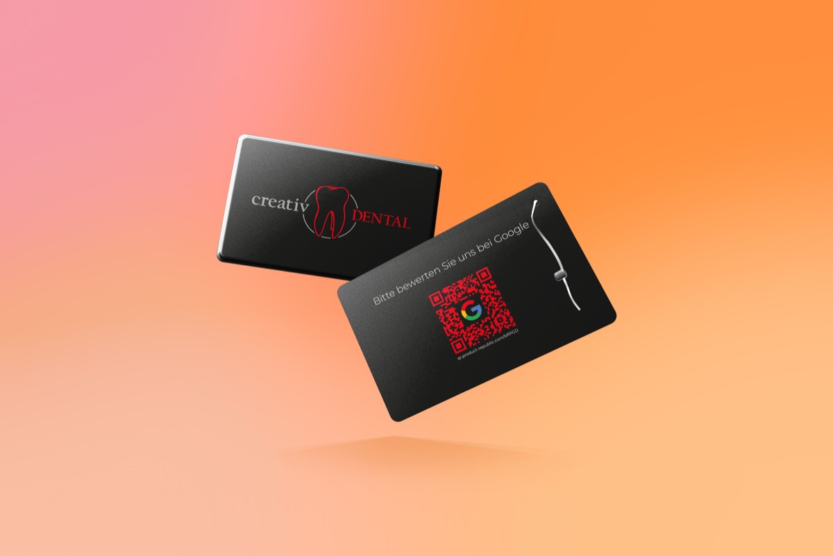 Floss Card — Kundencase Creativ Dental