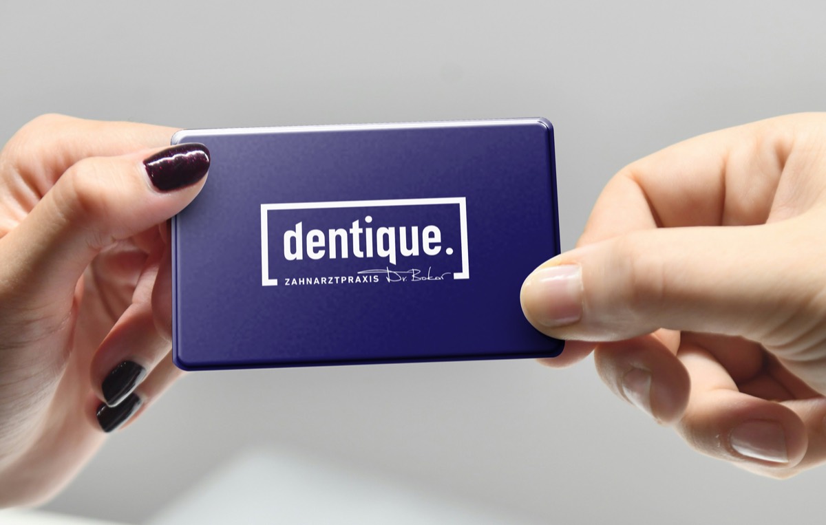 Floss Card — Kundencase Dentique