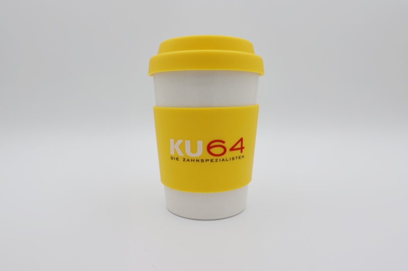 Gebrandeter Kaffeebecher — Kundencase KU64